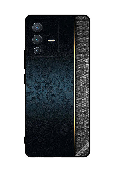 Covernex غطاء حماية لهاتف فيفو V23 5G بنقشة جلد أخضر داكن