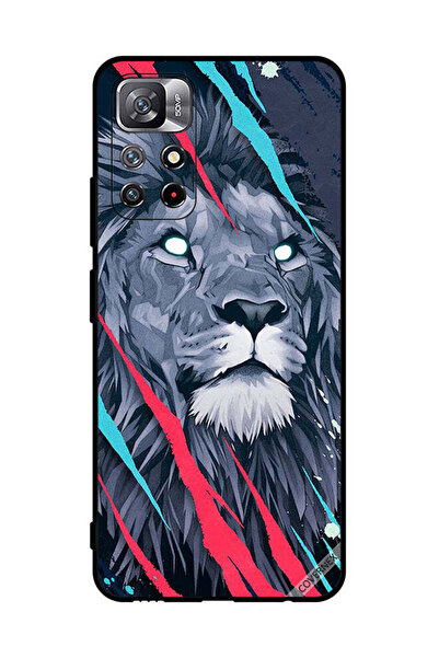 Covernex غطاء حماية لهاتف شاومي ريدمي نوت 11S 5G، رسم الأسد الملك