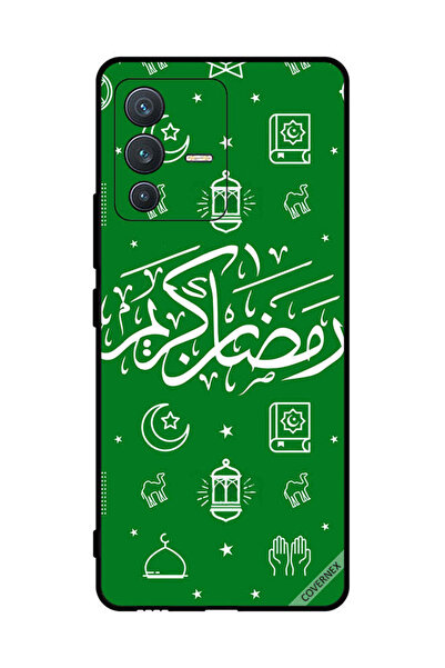 Covernex غطاء حماية لهاتف فيفو S12 - رمضان كريم - أخضر