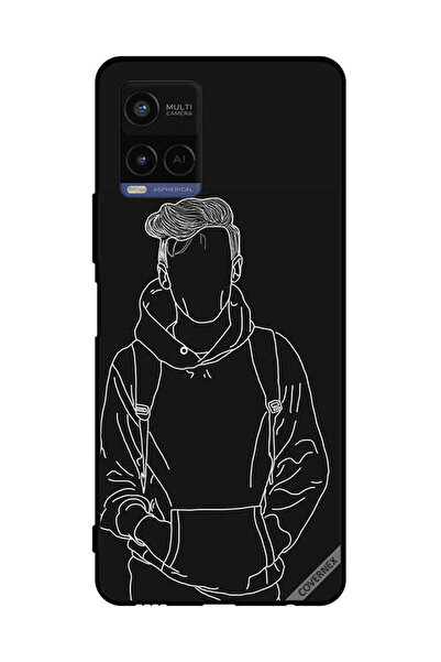 Covernex غطاء حماية لهاتف فيفو Y21 رسم جاكت بوي