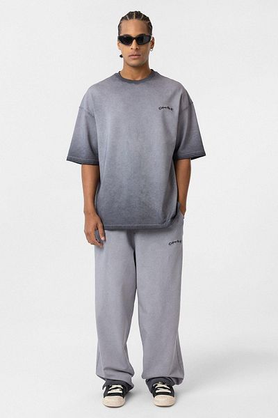VAMOSCLO Washable oversize tracksuit set gray