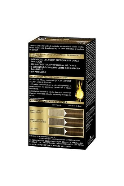 Syoss Permanent Hair Dye, Syoss Oleo Intense 5-86, Caramel