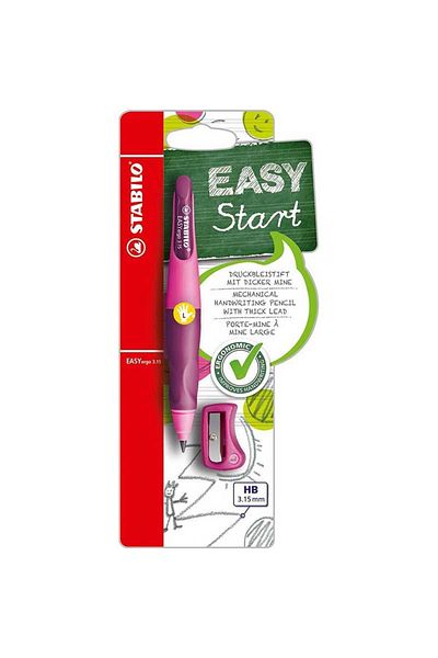 Stabilo Easyergo 3.15mm Left Hand Pen - Pink/Lilac /