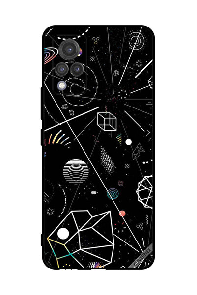 Covernex غطاء حماية لهاتف فيفو V21 5G بأشكال هندسية