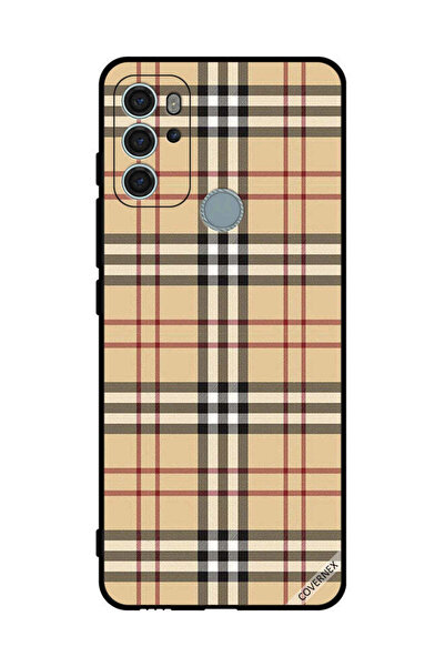 Covernex غطاء حماية لهاتف موتورولا موتو جي 60 إس بشرائط على القماش