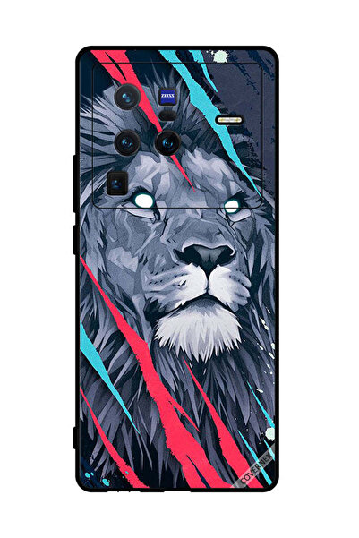 Covernex غطاء حماية لهاتف vivo X80 Pro مع رسمة الأسد الملك