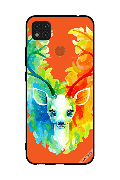 Covernex غطاء حماية لهاتف شاومي ريدمي 9 سي - غزال ملون