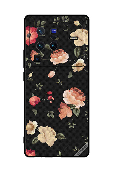 Covernex غطاء حماية لهاتف فيفو X80 برو - لوتس ملون