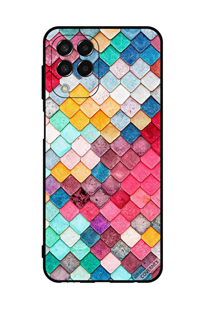 Covernex غطاء حماية لهاتف سامسونج جالاكسي M33 بنمط مربع ماسي