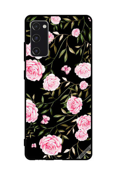 Covernex غطاء حماية لهاتف سامسونج جالاكسي S20 FE 5G ورود في باقات من الأوراق ...