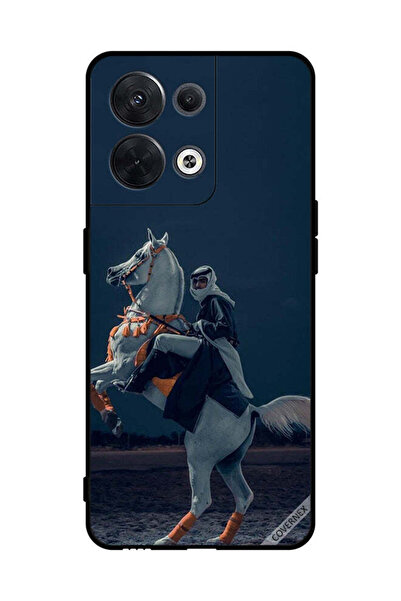 Covernex غطاء حماية لهاتف Oppo Reno8 شاب على حصان