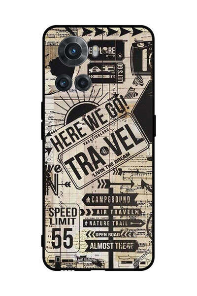 Covernex غطاء حماية لهاتف OnePlus 10R Here We Go Travel