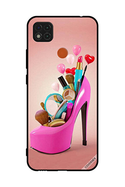 Covernex غطاء حماية لهاتف شاومي ريدمي 10A مع أدوات مكياج