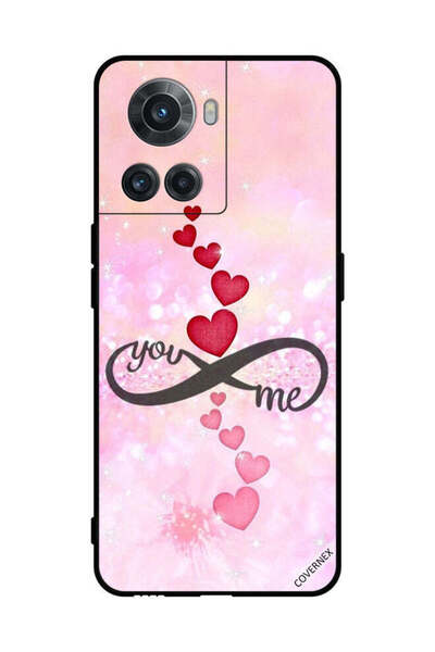 Covernex غطاء حماية لهاتف OnePlus 10R Hearts You Infinity Me