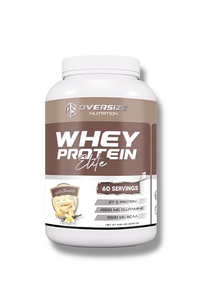 Oversize Nutrition Whey Protein Elite White Chocolate Flavored 2000g 60 Servings