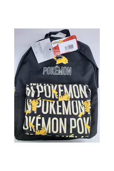 Pokemon Rucsac școlar Pokémon Pikachu, compartiment pentru laptop de 15,6", 41x31x13,5 cm