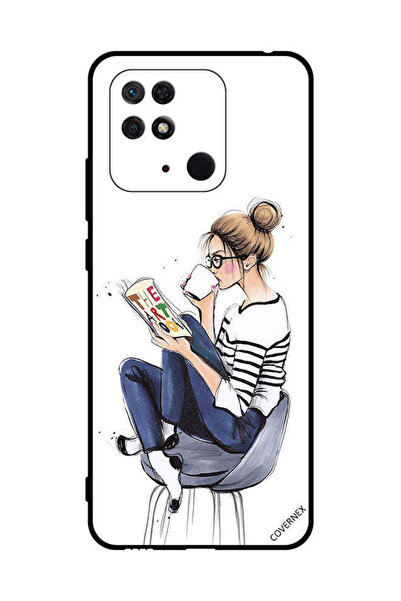 Covernex غطاء حماية لهاتف شاومي ريدمي 10 سي - قراءة كتاب الفن