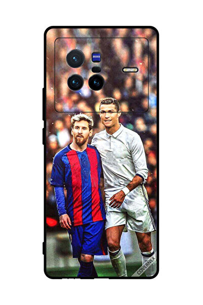 Covernex غطاء حماية لهاتف فيفو X80 ميسي ورونالدو