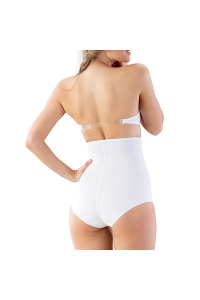 COjans White Mi Emay 2813 High Waist Slip Laser Corset