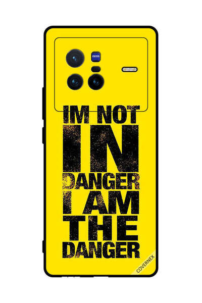 Covernex غطاء حماية لهاتف فيفو X80 أنا لست في خطر أنا الخطر