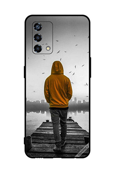 Covernex غطاء حماية لهاتف Oppo Reno6 Lite - فتى حزين يمشي