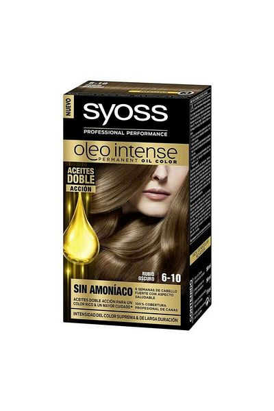 Syoss Syoss Oleo Intense Permanent Hair Dye 6-10 Dark Blonde 50ml