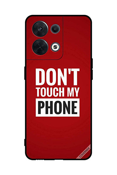 Covernex Protective Case Cover For Oppo Reno8 Don't Touch My Phone Bold
