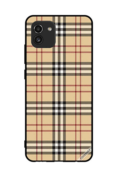 Covernex Protective Case Cover For Samsung Galaxy A03 Strips On Cloth