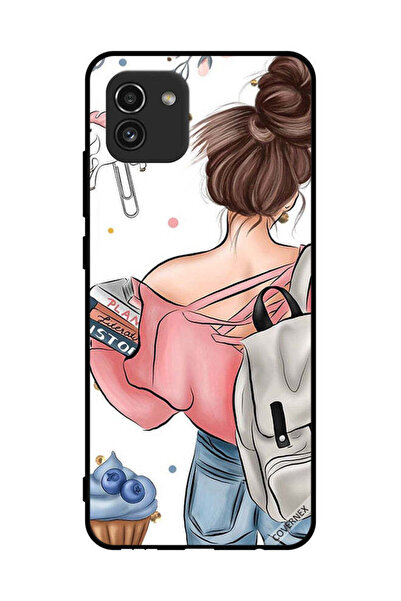 Covernex غطاء حماية لهاتف سامسونج جالاكسي A03 كتب في متناول اليد خطة الأدب وا...