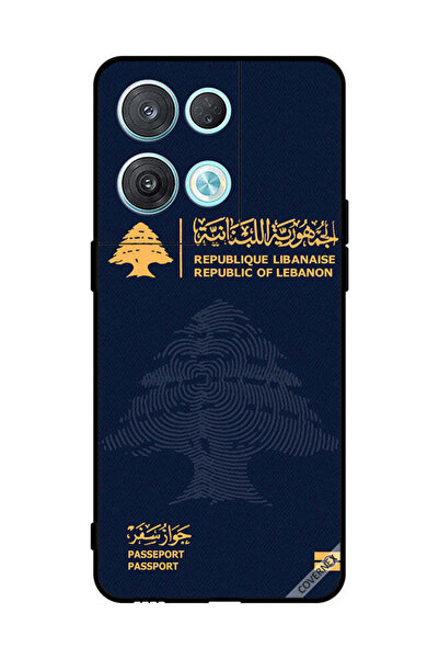 Covernex غطاء حماية لهاتف Oppo Reno8 Pro جواز سفر لبناني