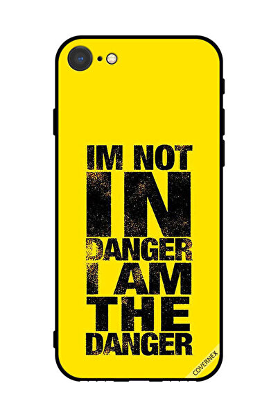 Covernex غطاء حماية لهاتف Apple iPhone SE (2022) أنا لست في خطر أنا الخطر