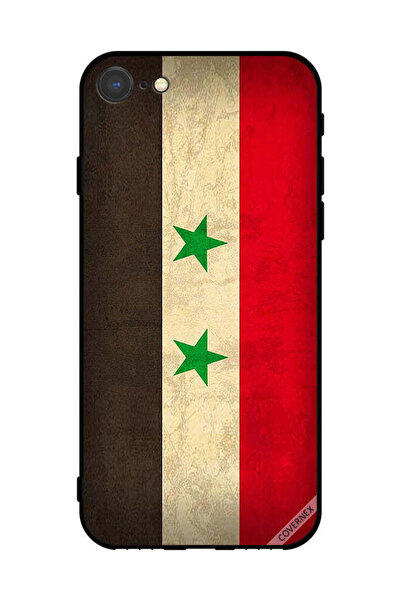 Covernex غطاء حماية لجهاز Apple iPhone SE (2022) علم سوريا