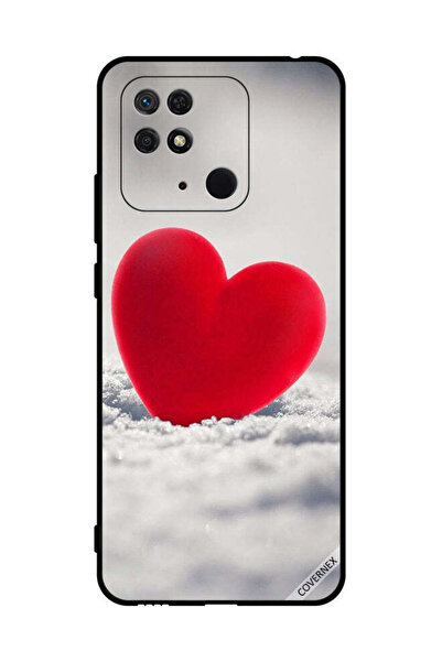 Covernex غطاء حماية لهاتف شاومي ريدمي 10 سي - قلب جميل