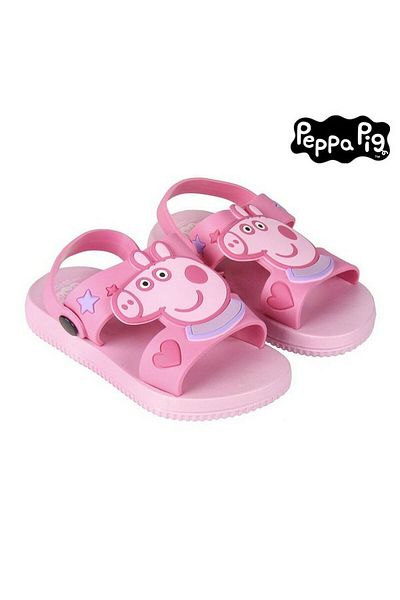 Peppa Pig Kids' Peppa Pig Pink Beach Sandals, PVC