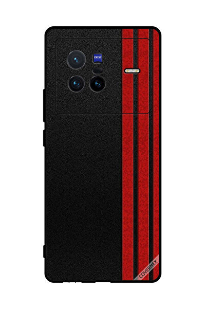 Covernex غطاء حماية لهاتف vivo X80 بثلاثة شرائط عمودية على الجانب