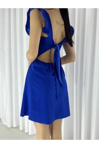Modafeminen Rochie mini din țesătură creponată Rochie de seară Rochie de absolvire 581389 Saks