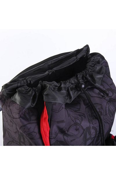 Marvel The Avengers Black School Backpack, 28.5x15x41 cm