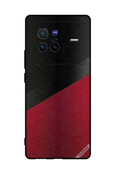 Covernex غطاء حماية لهاتف vivo X80 بنمط جلدي