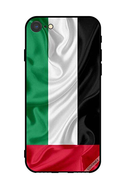 Covernex غطاء حماية لجهاز Apple iPhone SE (2022) من قماش علم الإمارات العربية...