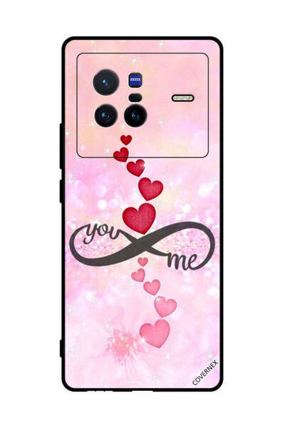 Covernex غطاء حماية لهاتف فيفو X80 Hearts You Infinity Me