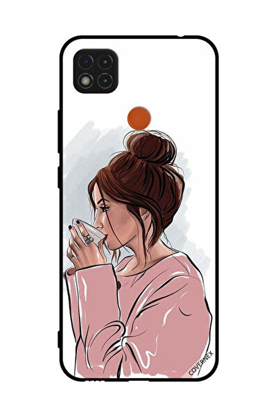 Covernex غطاء حماية لهاتف شاومي ريدمي 10A مع غطاء لشرب الشاي