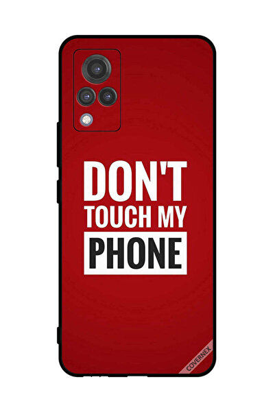 Covernex غطاء حماية لهاتف فيفو V21 - لا تلمس هاتفي - غامق