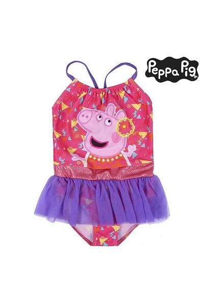 Peppa Pig Girls' Swimsuit, Peppa Pig, Pink