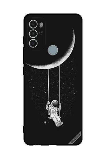 Covernex Protective Case Cover For Motorola Moto G60S Moon Swing