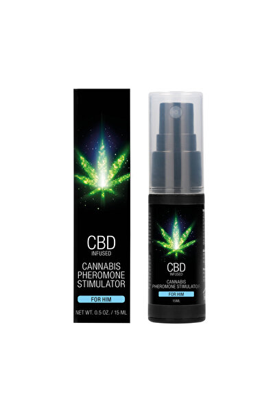 shots Spray cu feromoni pentru bărbați, CBD Cannabis, 15 ml