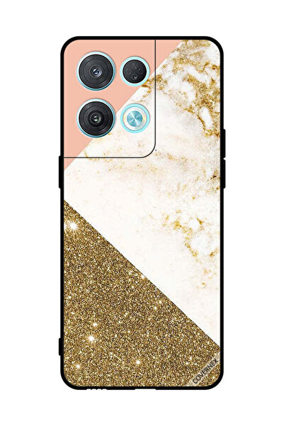 Covernex غطاء حماية لهاتف Oppo Reno8 Pro بنقوش لامعة ورخامية