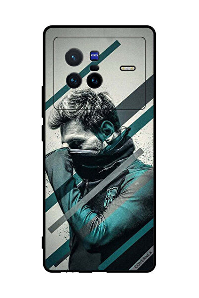 Covernex غطاء حماية لهاتف فيفو X80 ميسي يخفي وجهه