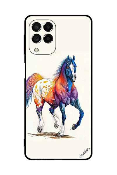 Covernex غطاء حماية لهاتف سامسونج جالاكسي M53 - حصان ملون