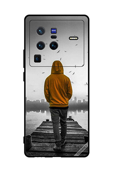 Covernex غطاء حماية لهاتف فيفو X80 برو - فتى حزين يمشي