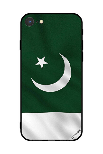 Covernex غطاء حماية لجهاز Apple iPhone SE (2022) بعلم باكستان عمودي